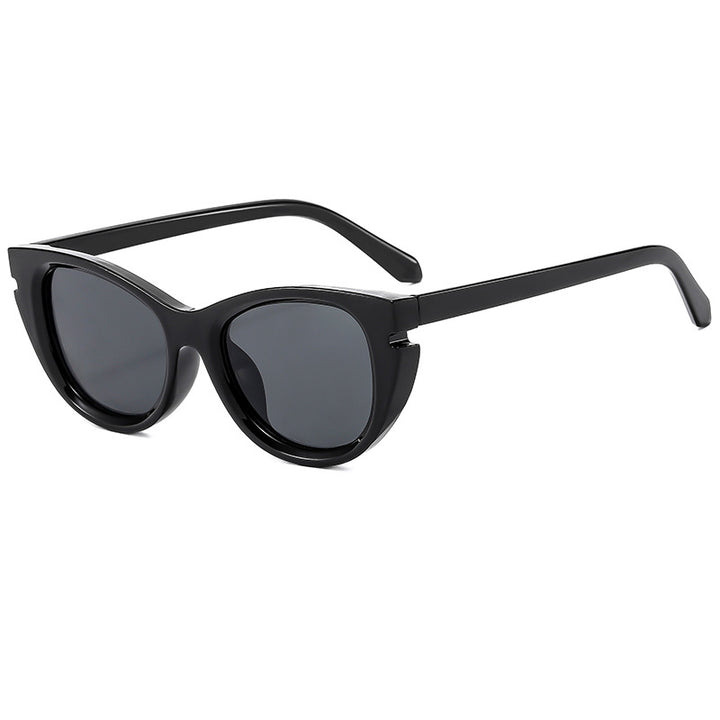 Damen Cat-Eye Sonnenbrille mit robustem Kunststoffrahmen Karnz