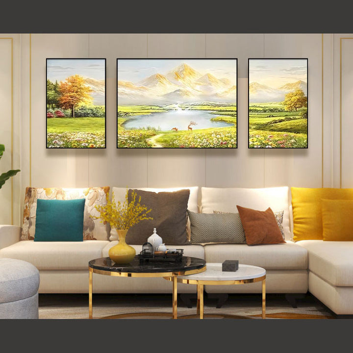 Scenic Landschaft Eingemachte Kunst Set
