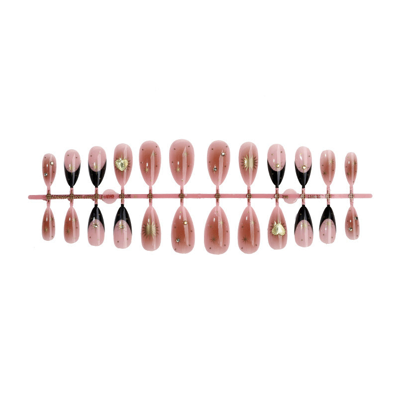 Luxus-Themen Press-On-Nagelset Karnz