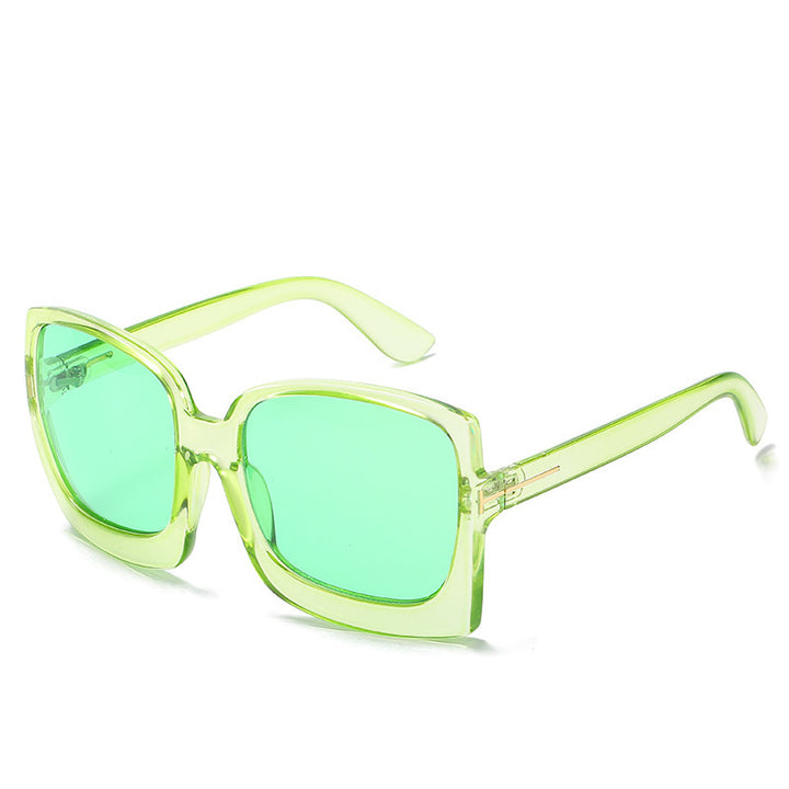 Oversized Fashion Gradient Sonnenbrille Karnz