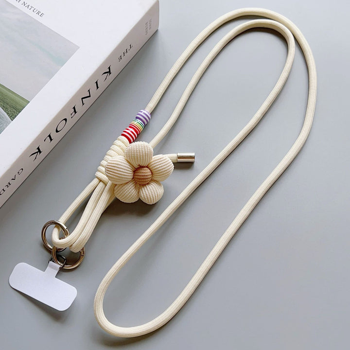 Dekorativer Blumenanhänger Handy-Lanyard Karnz