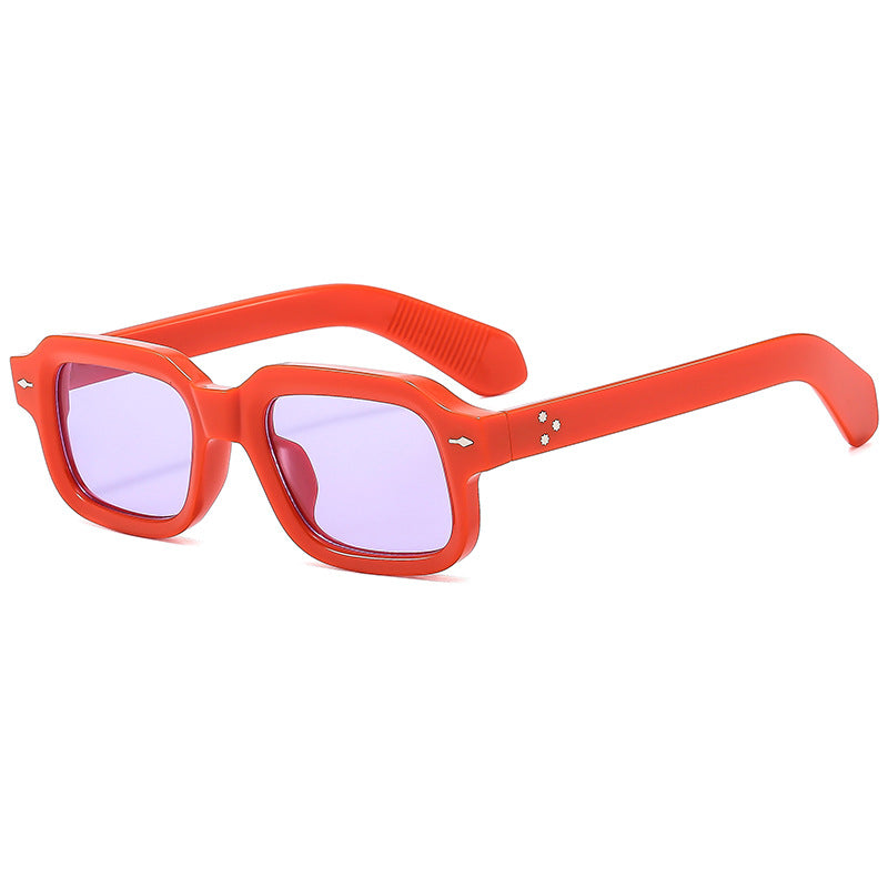 Damen modische quadratische Sonnenbrille mit elegantem Design und UV-Schutz Karnz