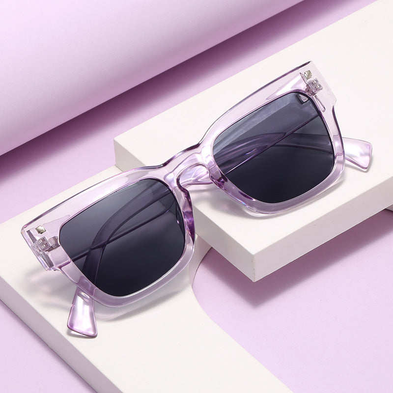 Damen modische Sonnenbrille im trendigen quadratischen Design Karnz