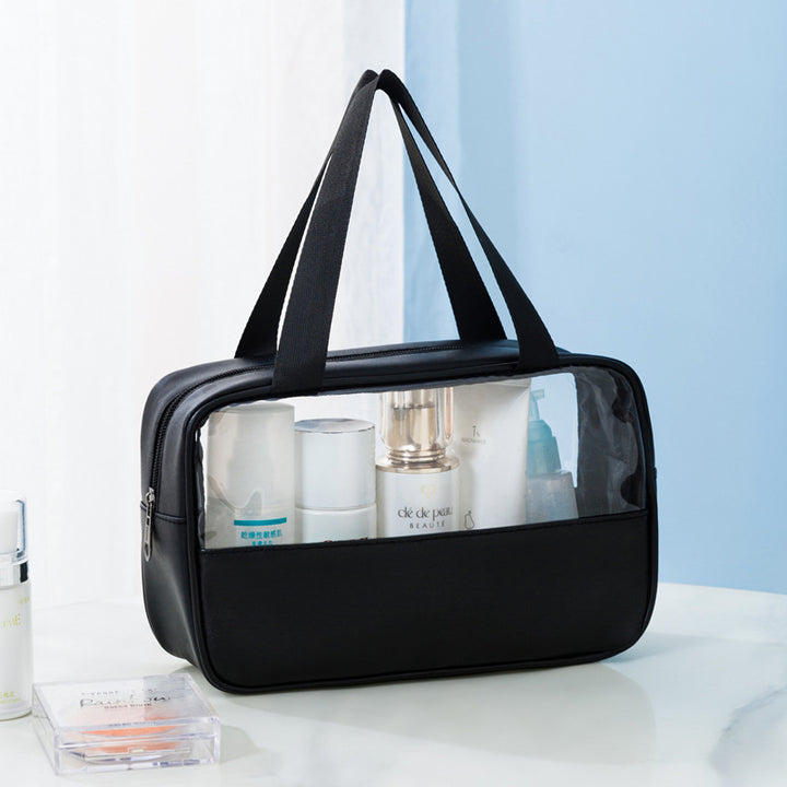 Transparente Kosmetikspeicher-Tasche Karnz