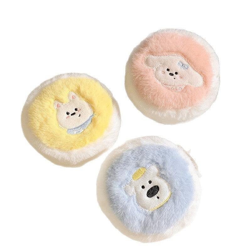 Flauschiges Tiermotiv Kissen Karnz