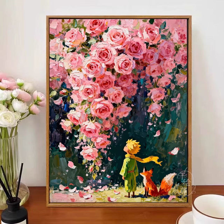 Verspielt Blumen Wandkunst Karnz