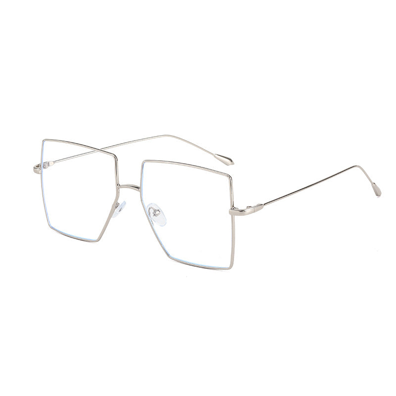 Damen modische Quadratische Brille Karnz