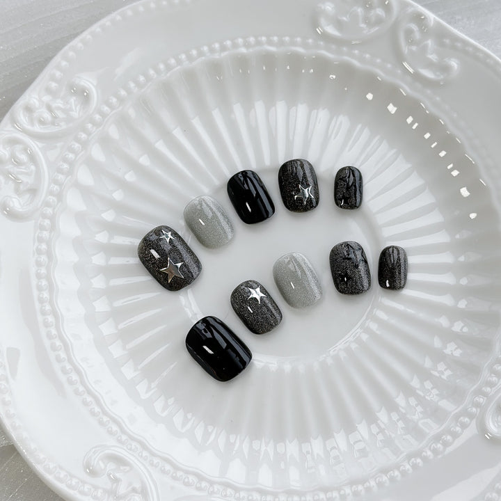 Sternen Ombre Press-On Nagelset