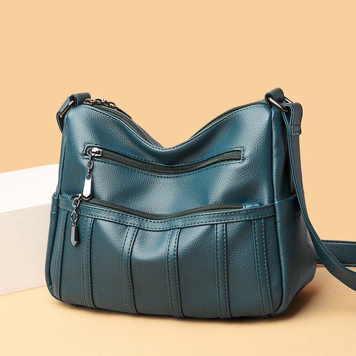 Elegante Texturierte Schultertasche Karnz
