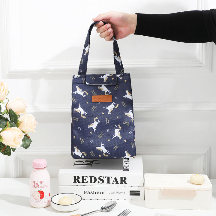 Blumenprint Isolierte Lunch-Tasche Karnz