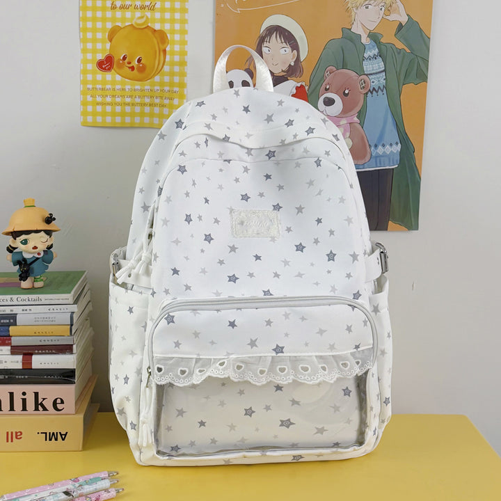 Stylische Sternenmuster-Rucksack