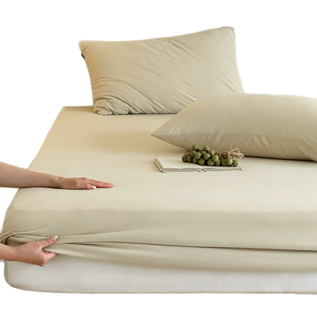 Deep-Pocket-Bambus-Mischgewebe-Stretch-Spannbettlaken