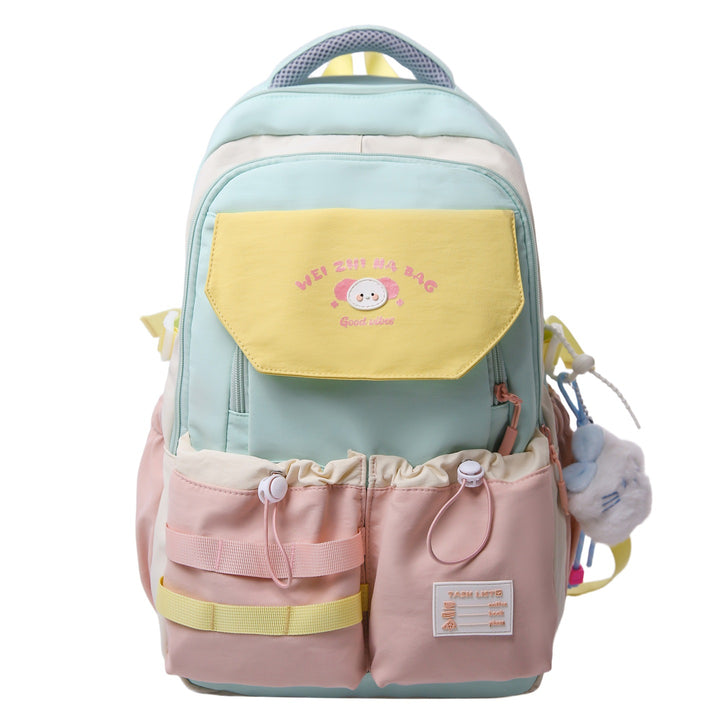 Verspielt Illustrierter Multi-Taschen Rucksack Karnz