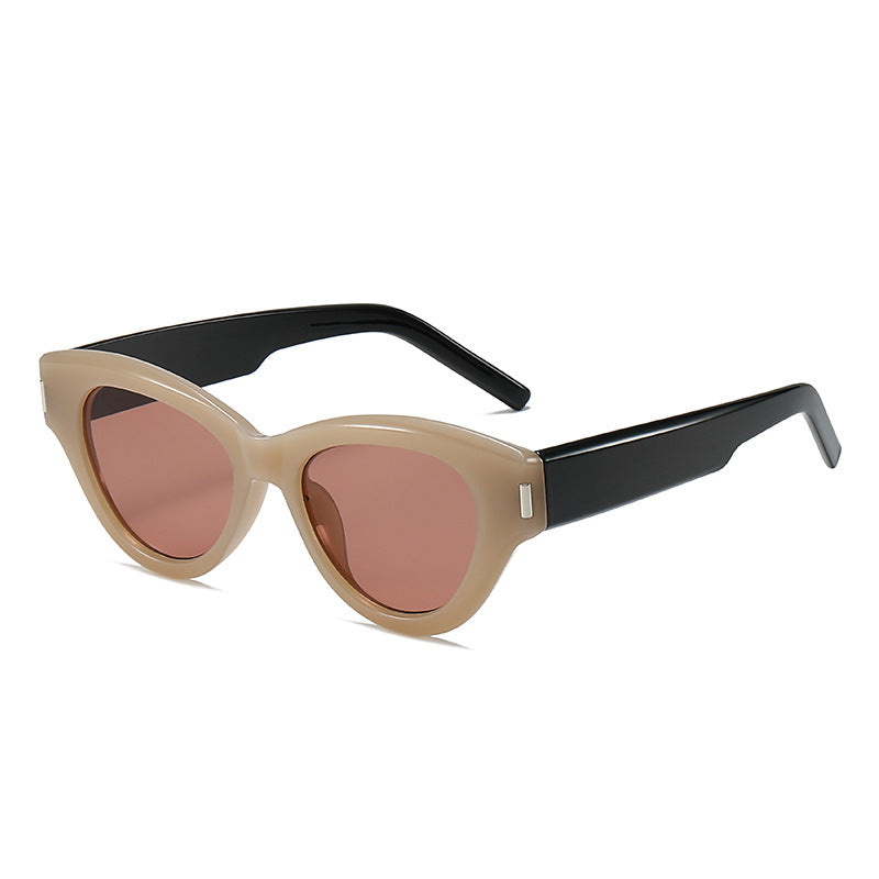 Damen Cat-Eye Sonnenbrille mit hochwertigem Kunststoffrahmen Karnz