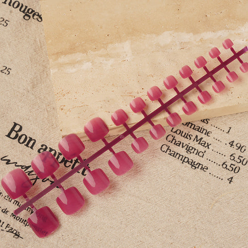 Glänzendes Quadratisches Press-On Nail Set Karnz 1790727059