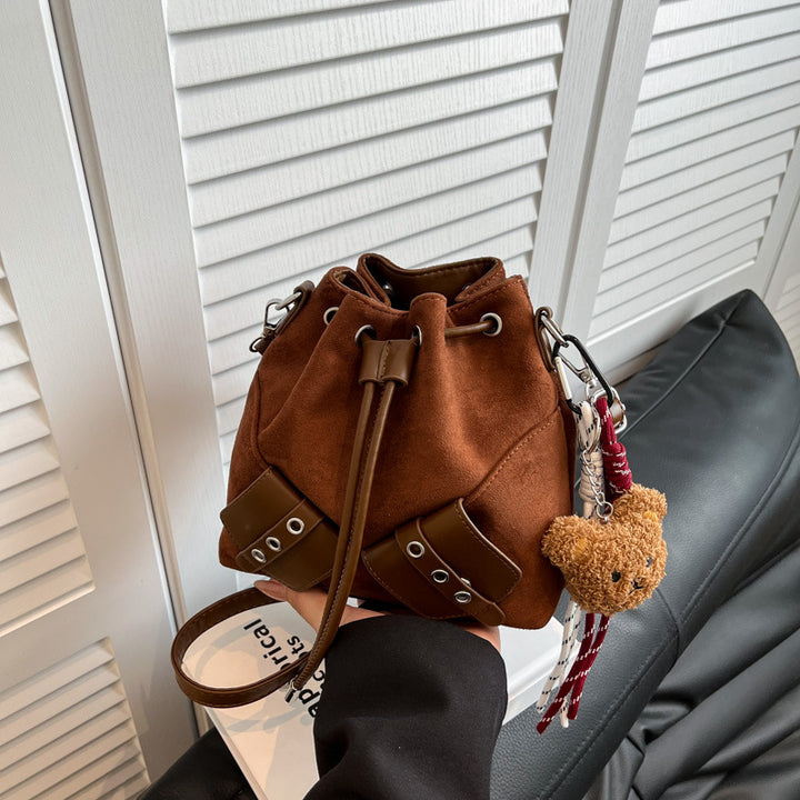 Suede Bucket Bag Karnz