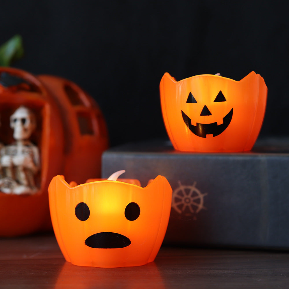 Halloween Kürbis Kerzenhalter Karnz
