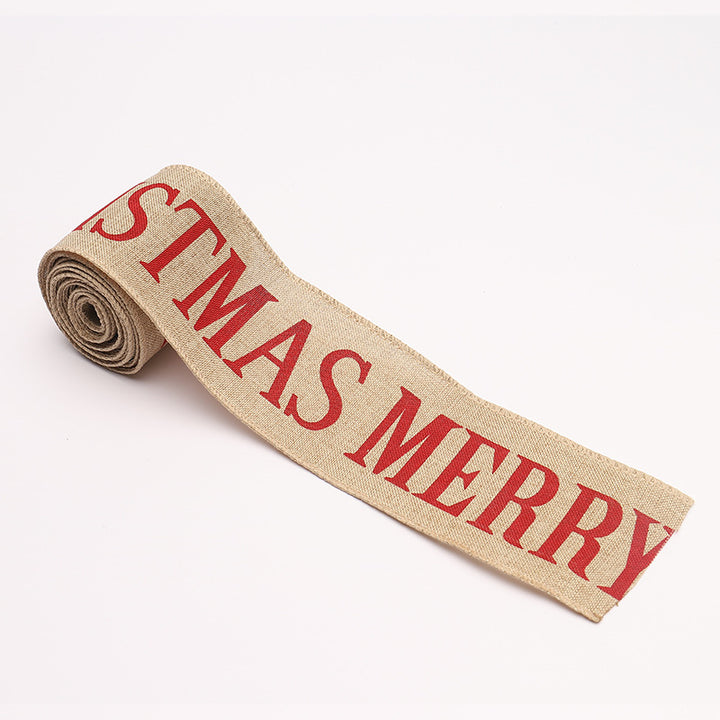 Dekorativer Weihnachtsmotiv Geschenkbänder Karnz