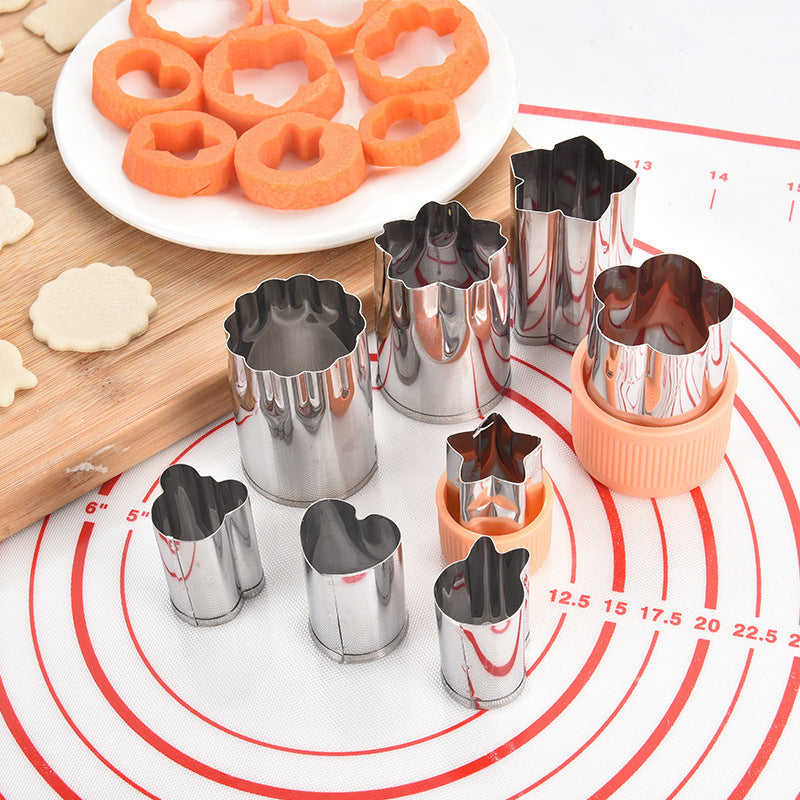 Plätzchenausstecher Set mit Ergonomischem Griff Karnz