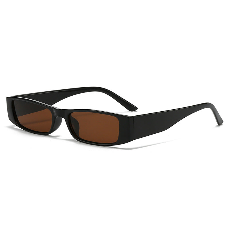 Damen moderne rechteckige Sonnenbrille mit angesagtem Design Karnz