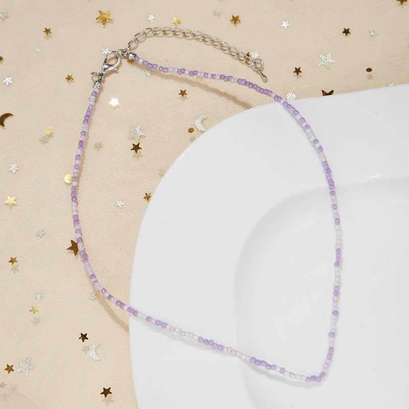 Handgefertigtes Perlen Choker Halsband Karnz