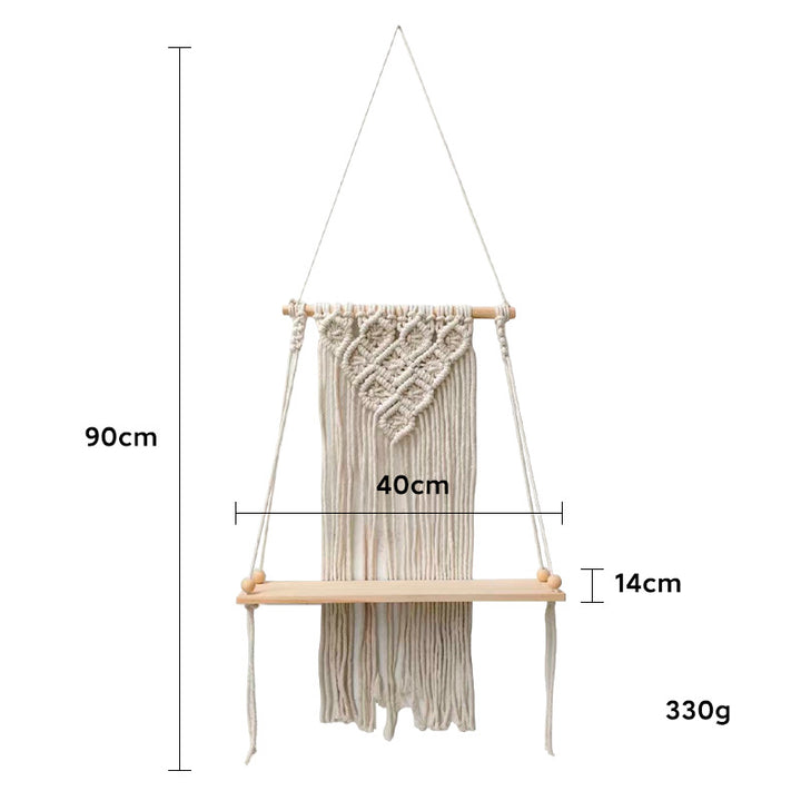 Macrame Wandbehang Karnz