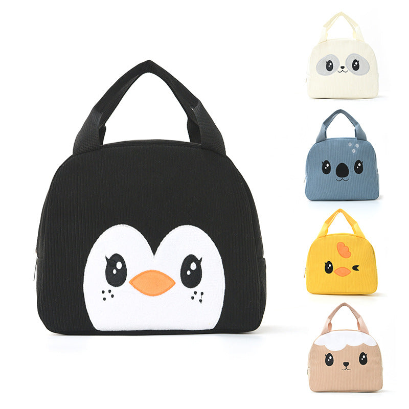 Spaß Pinguin-Themen Lunch Tasche
