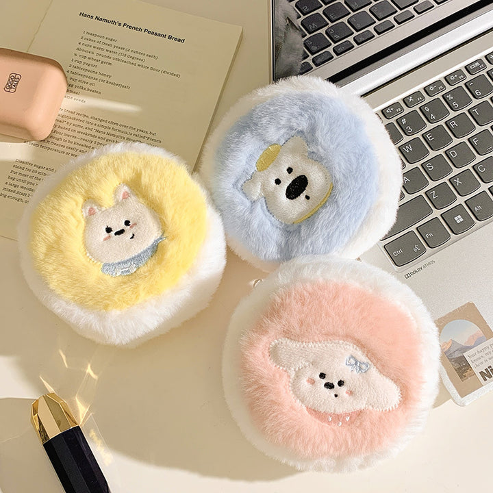 Flauschiges Tiermotiv Kissen Karnz