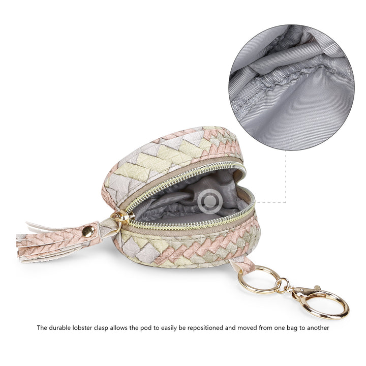 Runde Kosmetiktasche Karnz
