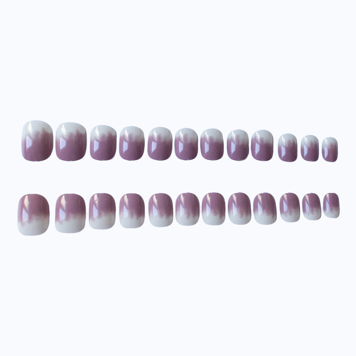 Elegantes Ombre-Nagelkunst-Set