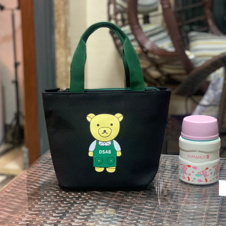 Süße Bärenmotiv Lunch Tasche Karnz