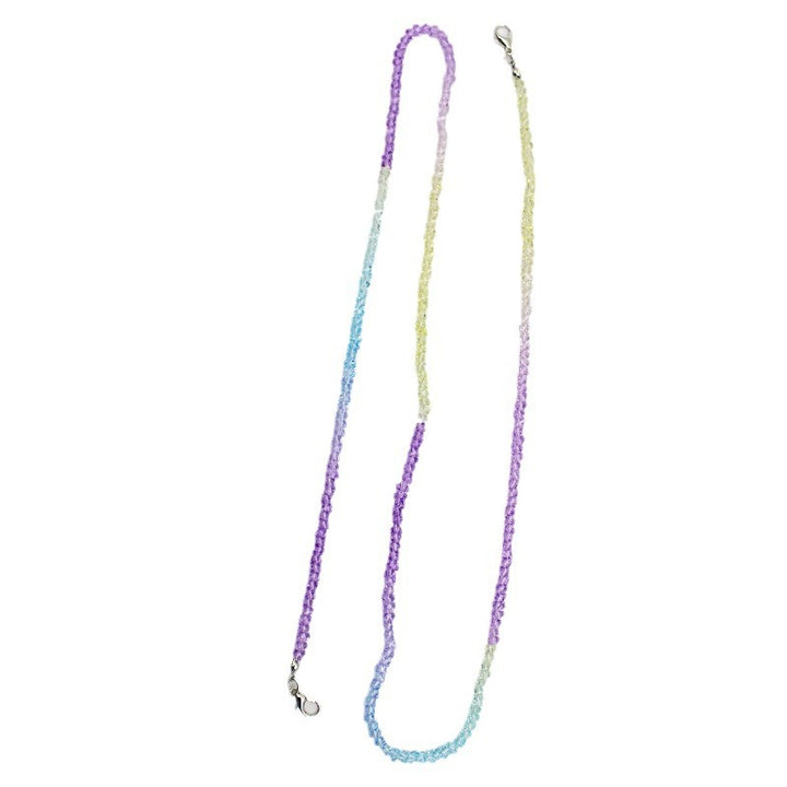 Elegante Kristallperlen Brille Kette Karnz