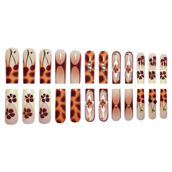 Floral Artisan Press-On Nail Set Karnz 1788434570