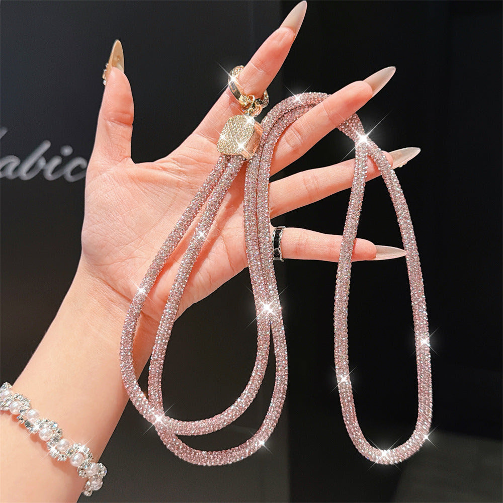 Rhinestone-besetzte Brillenband Karnz