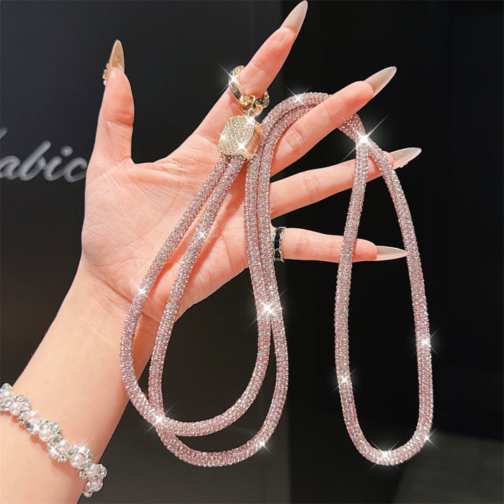 Rhinestone-besetzte Brillenband Karnz