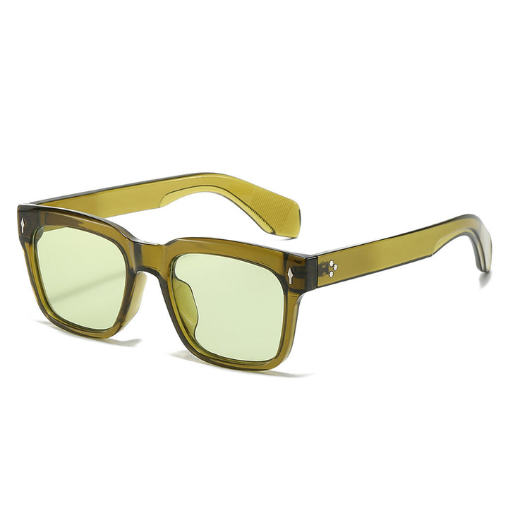 Sleek Square Frame Sonnenbrille Karnz