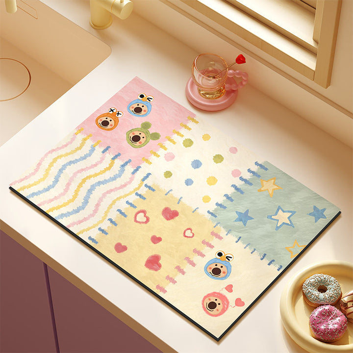 Funky Künstlerische Tischsets