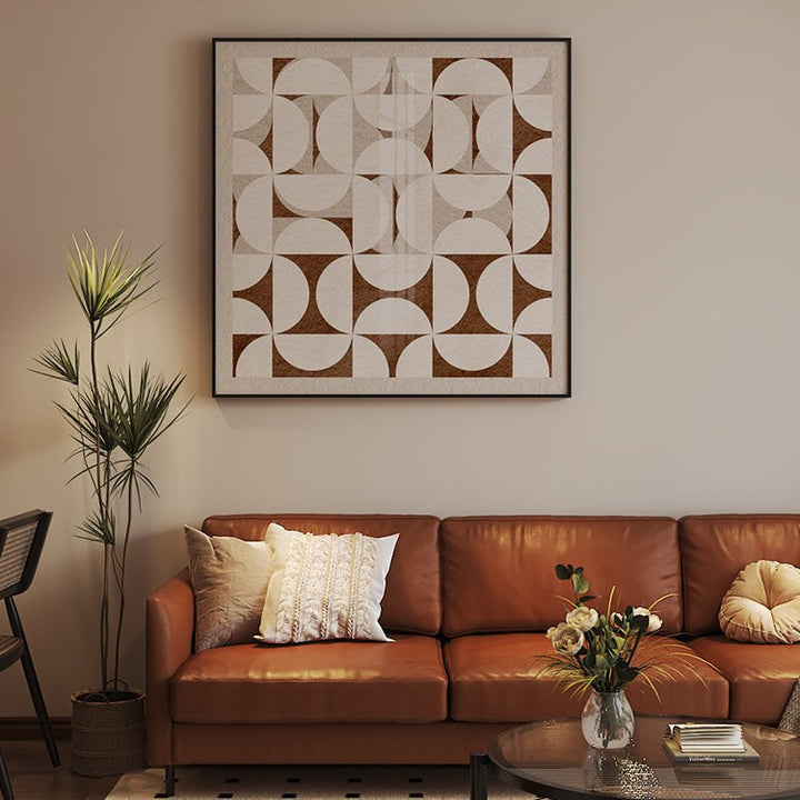 Moderne Geometrische Kunst Leinwand