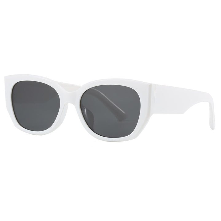 Oversized Katzenaugen-Sonnenbrille