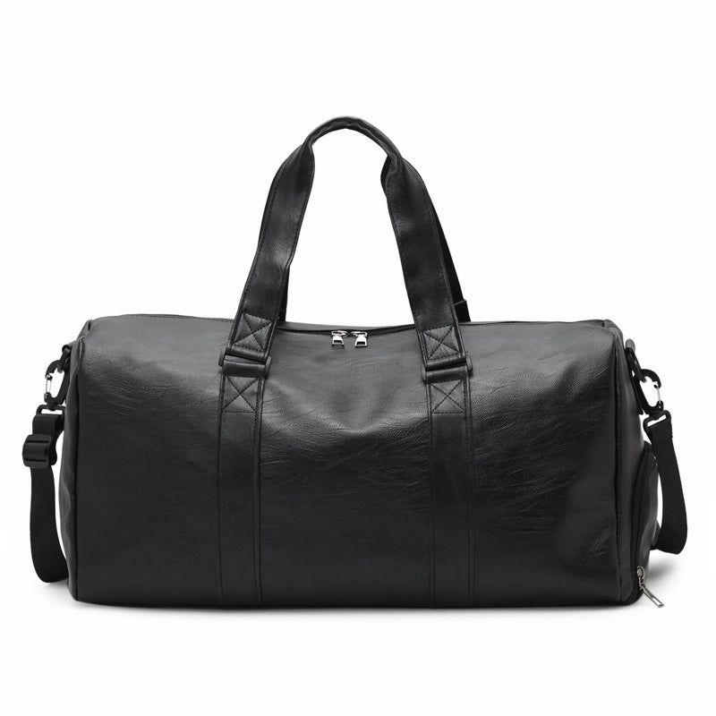 Premium Leder Fitness Reisetasche Karnz