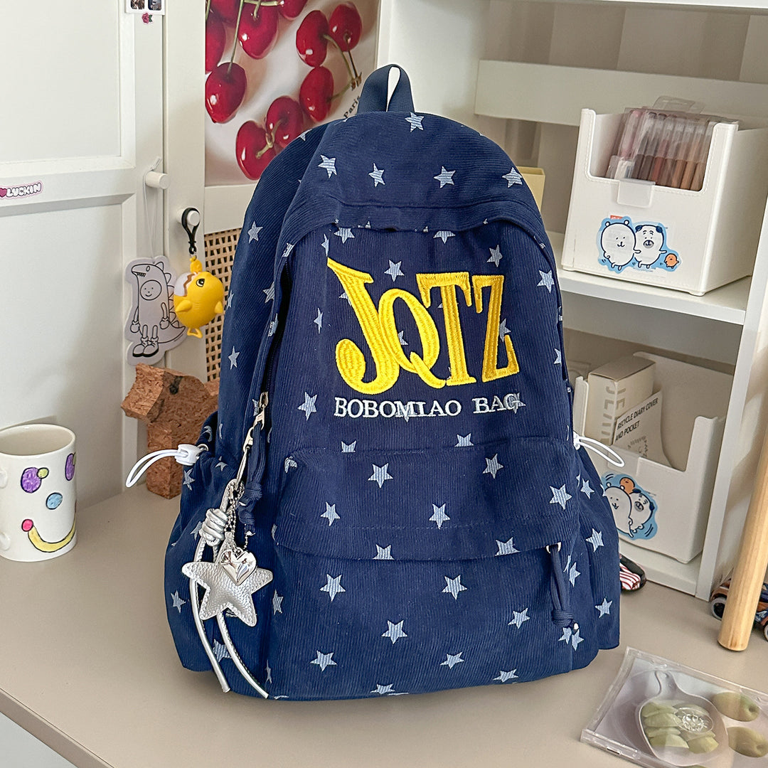 Stylischer mit Sternen verzierten Cordura-Rucksack Karnz