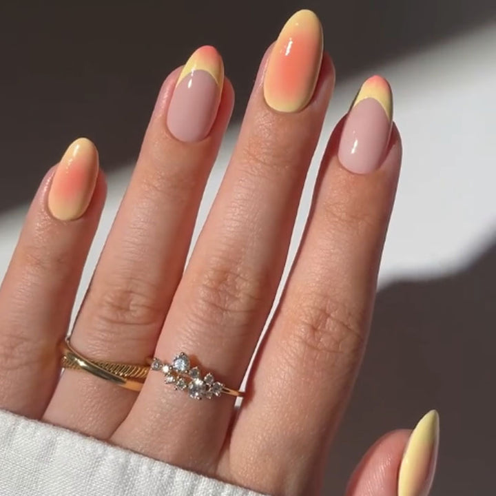 Gradient Ombre Nagelspitzen