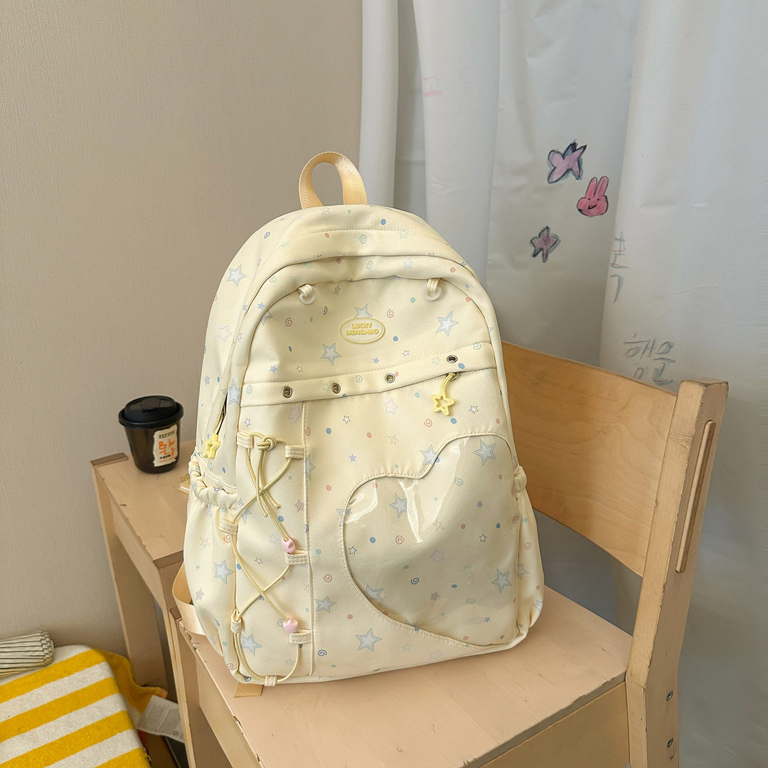 Herz-Applikation Freizeit Rucksack Karnz