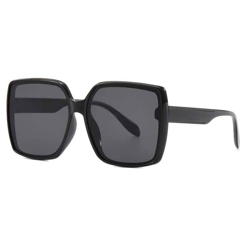 Damen oversized Sonnenbrille im modernen Schildpatt-Design Karnz