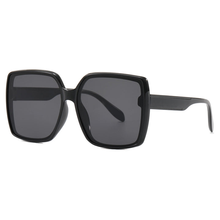 Damen oversized Sonnenbrille im modernen Schildpatt-Design Karnz