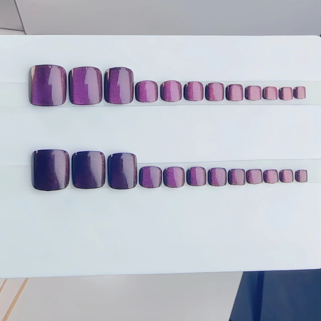Iridescent Press-On Nail Kollektion Karnz