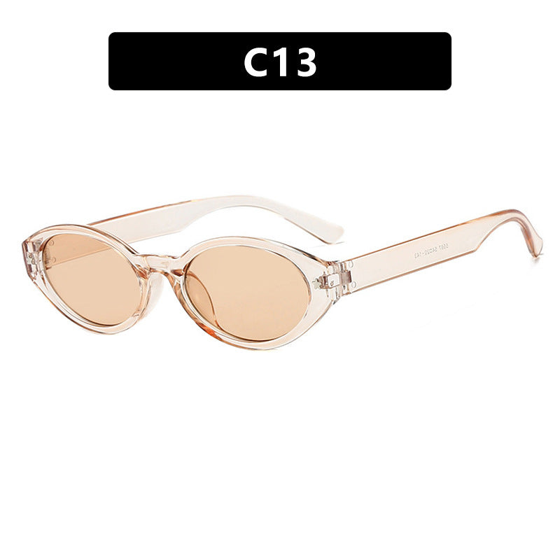 Damen Cat-Eye Sonnenbrille mit elegantem Tragetaschen-Design Karnz
