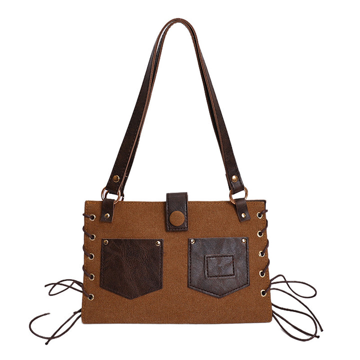 WoElegantly Structured Utility Tote Bag Karnz