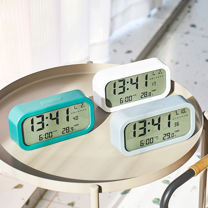 Digitaler Wecker mit Großer Led-Anzeige und Temperaturfunktion Karnz