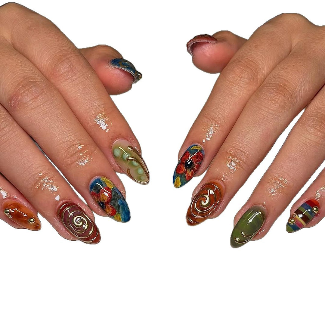 Künstliche Nail Art Karnz